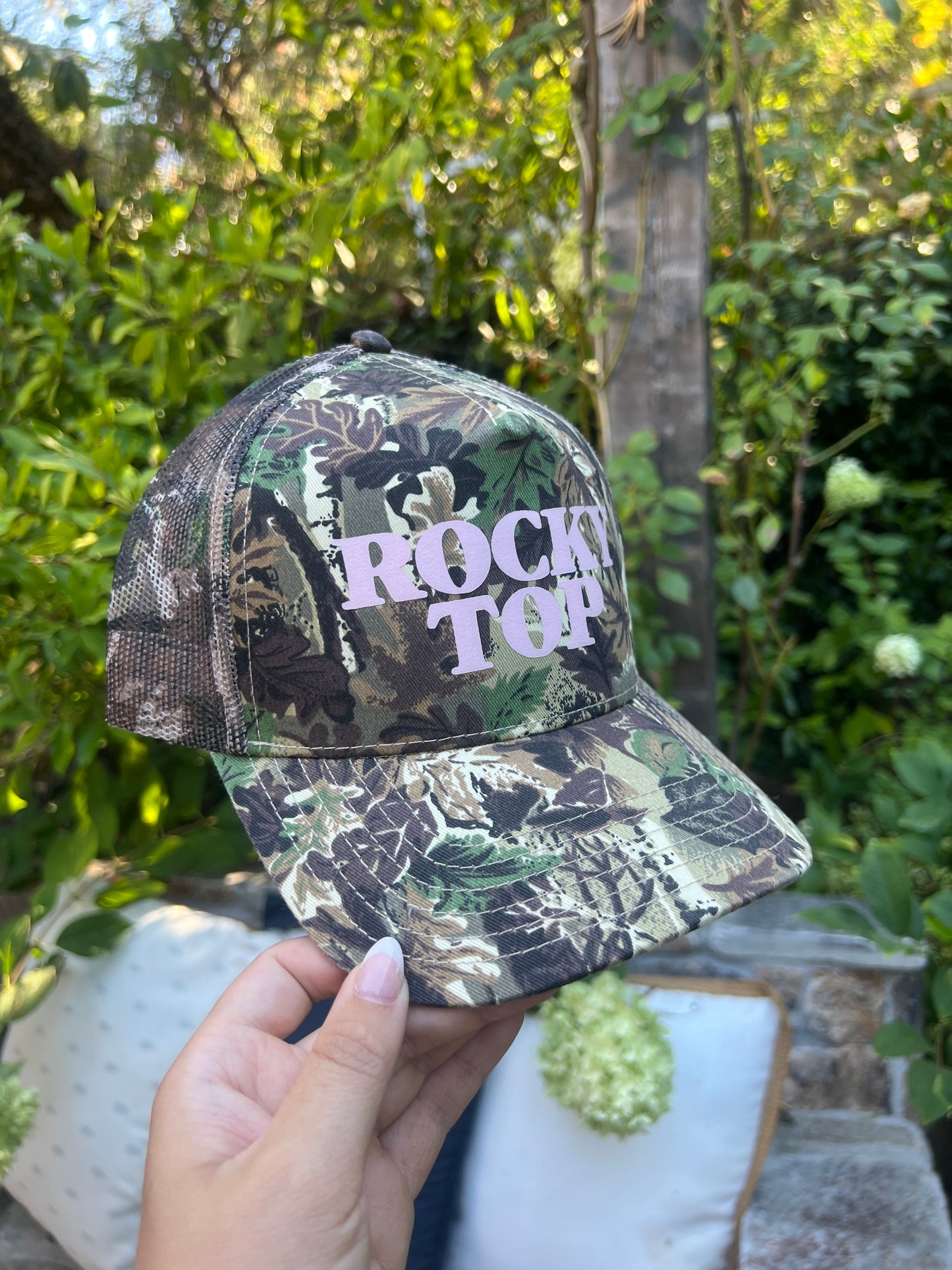 Mesh Camo Hat