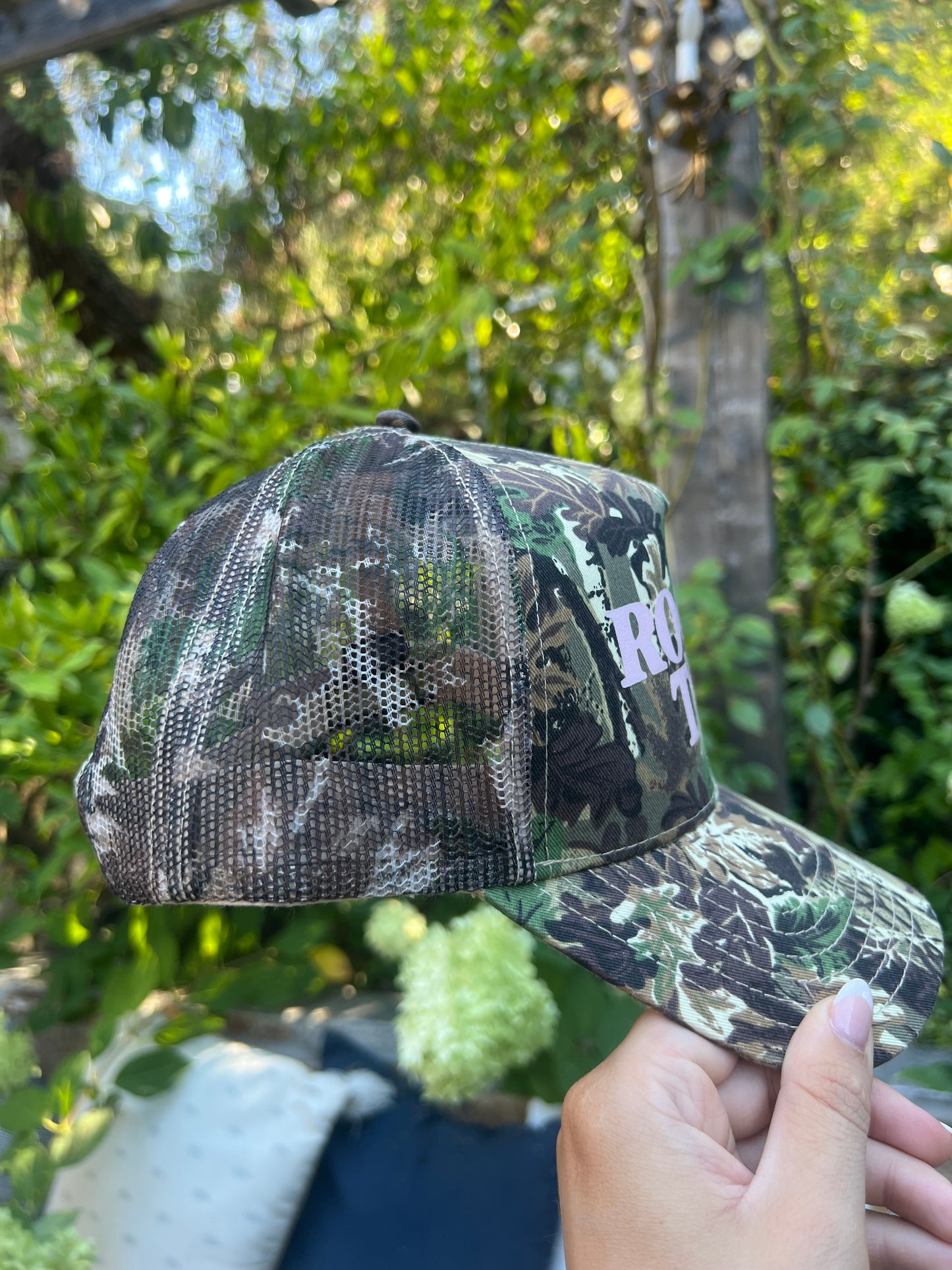 Mesh Camo Hat