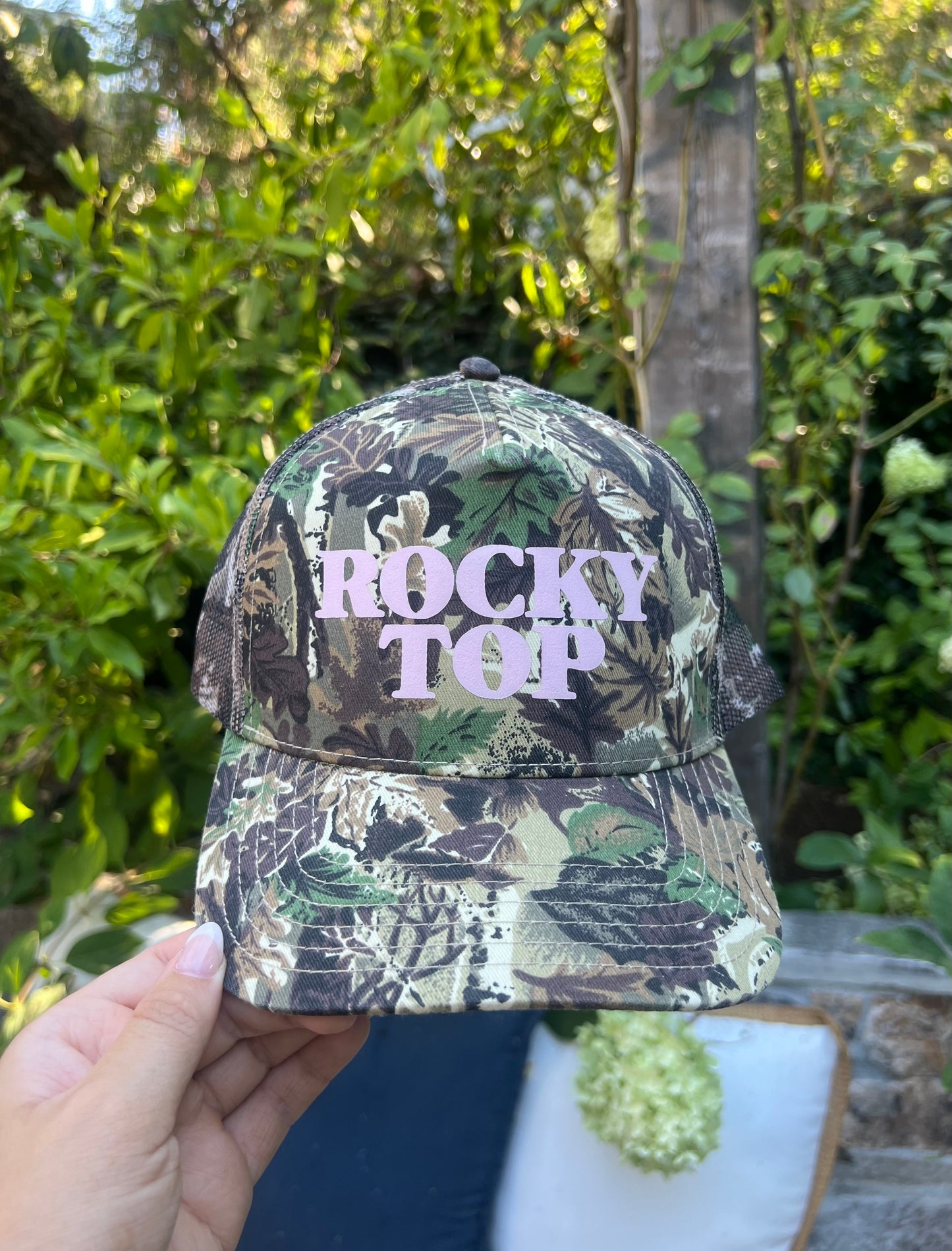 Mesh Camo Hat