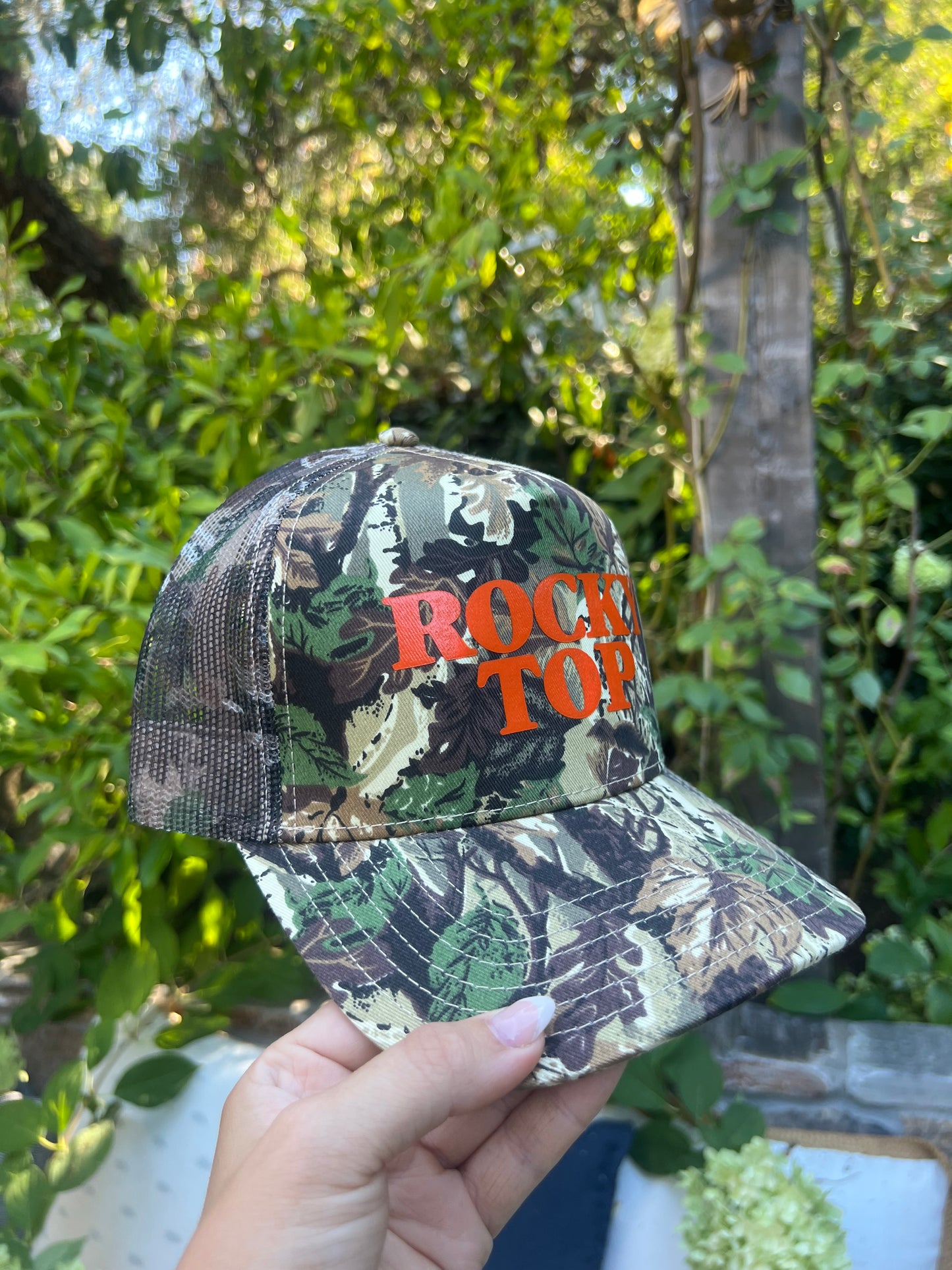 Mesh Camo Hat