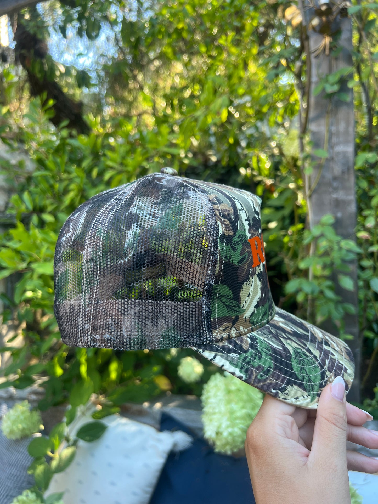 Mesh Camo Hat