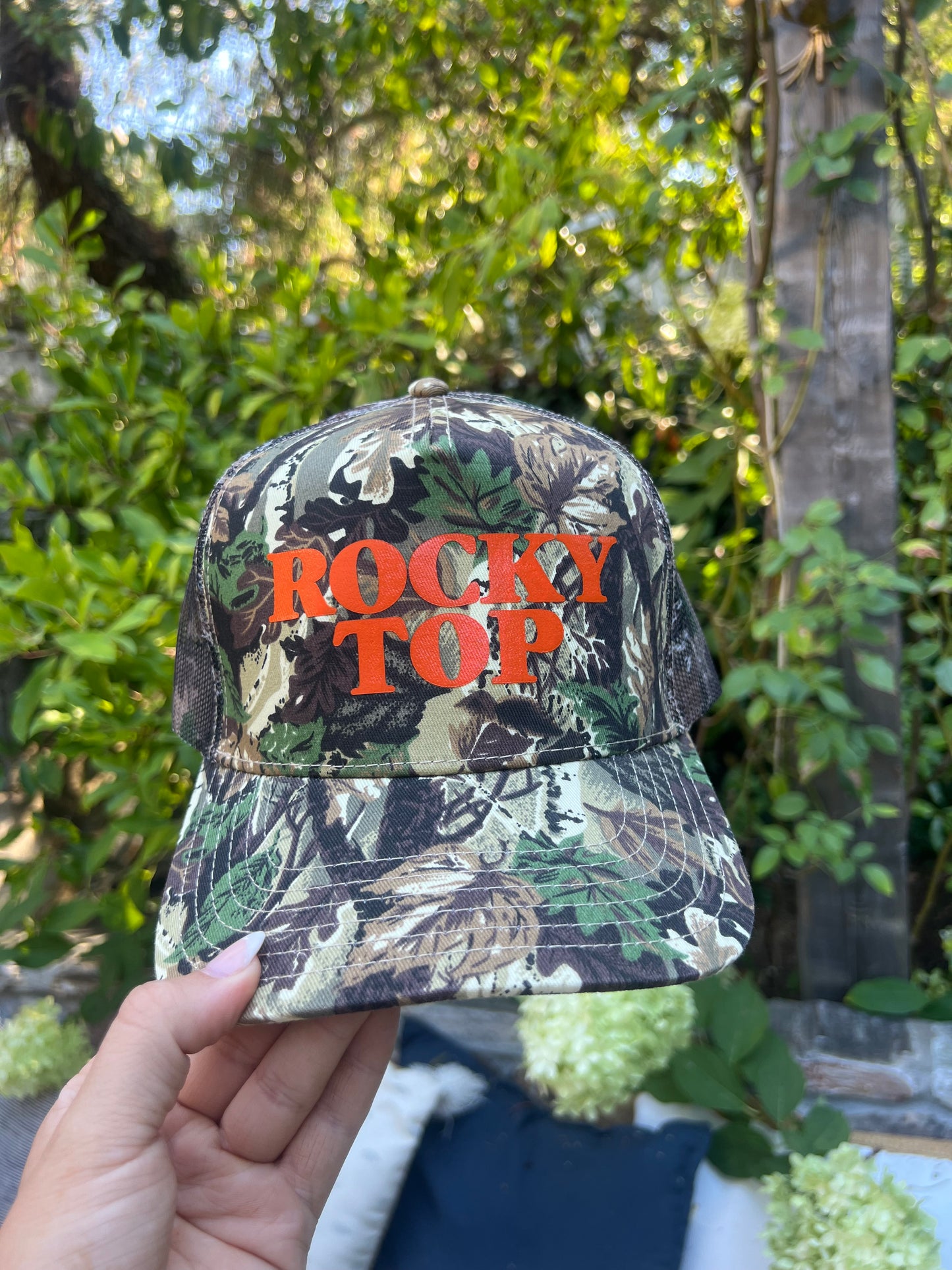 Mesh Camo Hat